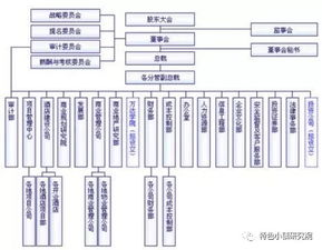 万科 华润 万达 等12家房地产公司组织架构图