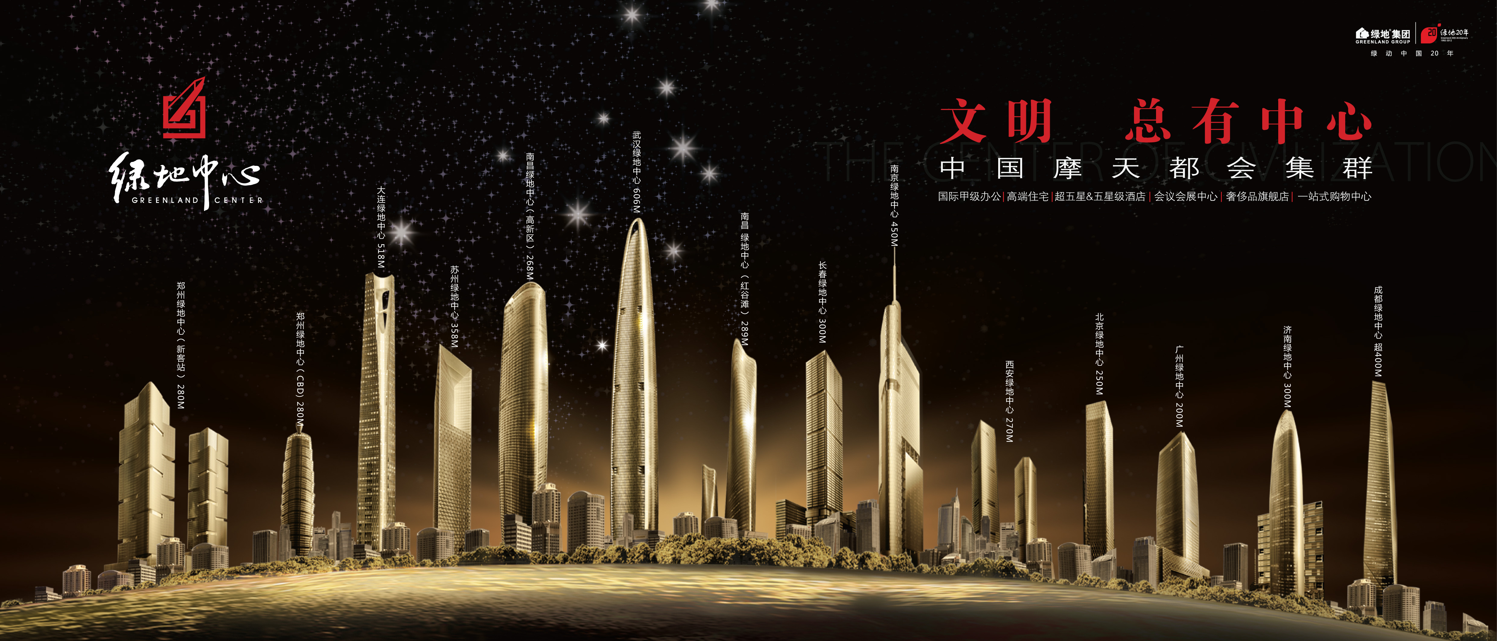 摩天大楼专业户,绿地23座摩天大楼都怎么了