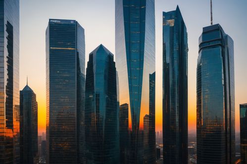 都市风光房地产高楼大厦摄影图 摄影